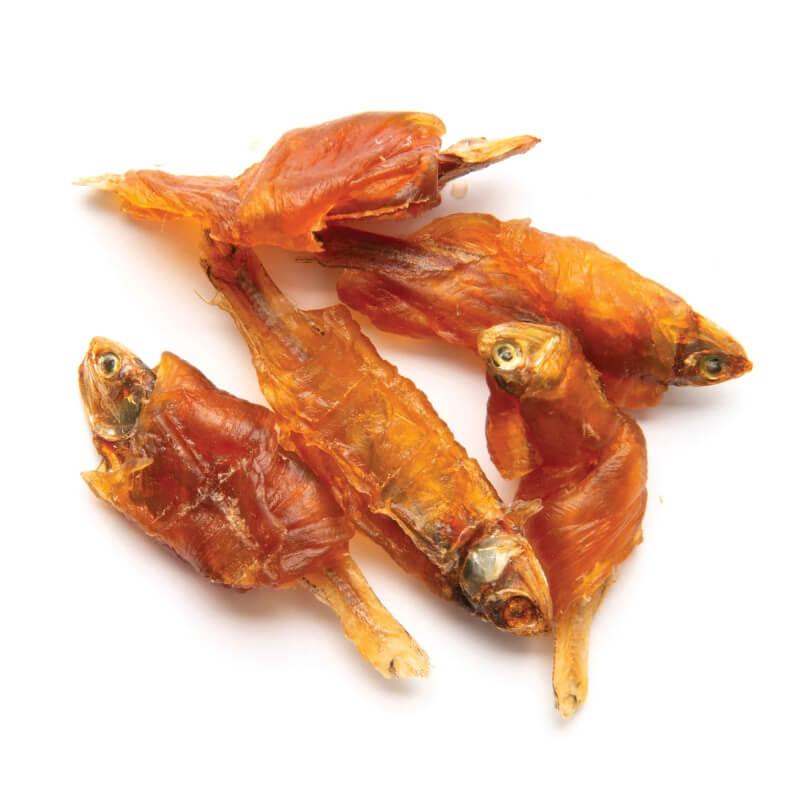Catit Nibbly Wraps Chicken & Fish 30g—grain free cat treats by Catit, golden-brown and tasty.