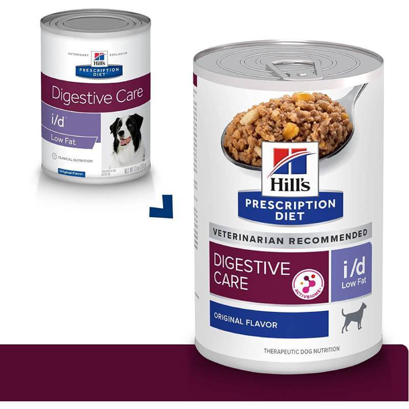 Hills Prescription Diet I/D Canine Low Fat 12x360g