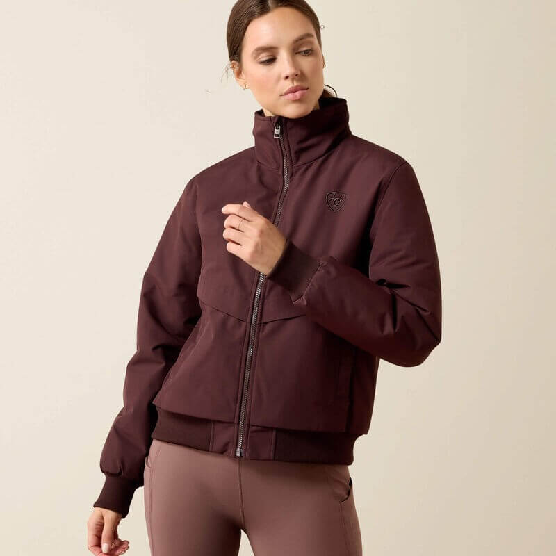Ariat Womens Stable 2.0 Insulated Jacket Chocolate Plum