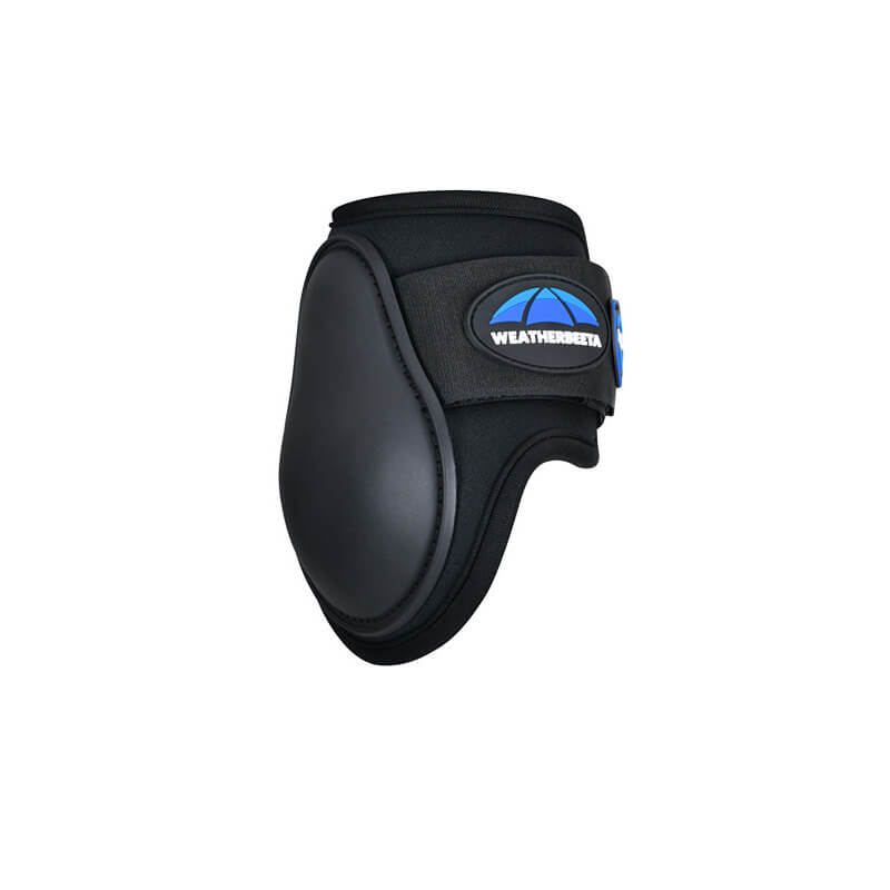 Weatherbeeta Tough-Tec Prime Fetlock Boots Black/Black for horse leg protection.