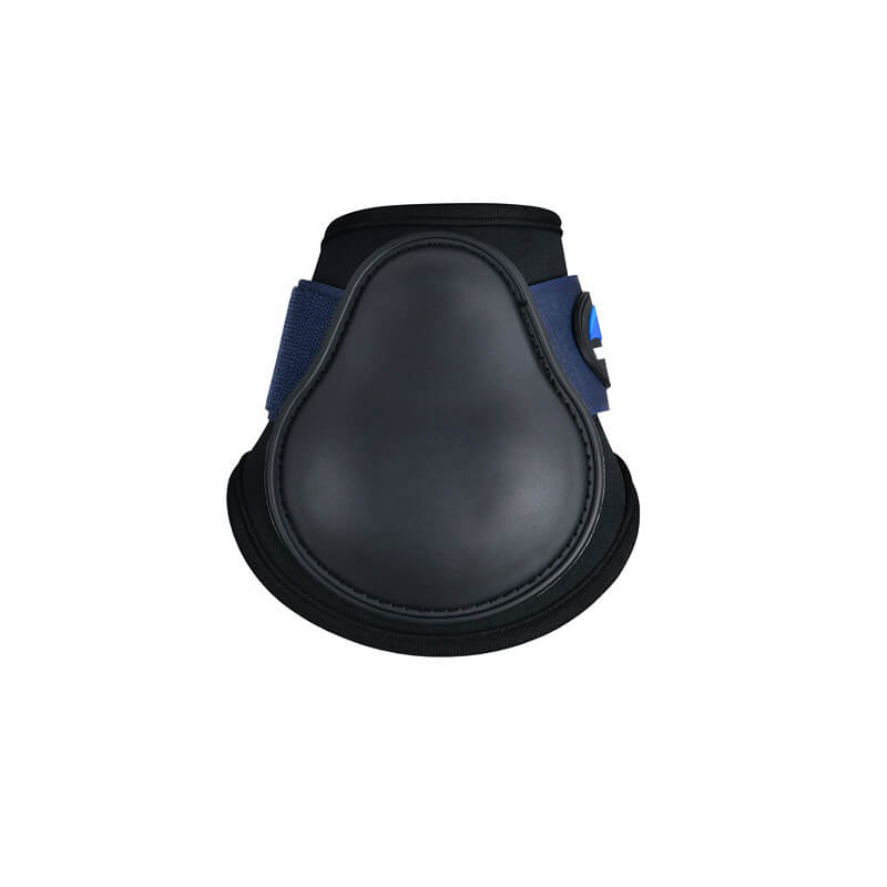 Weatherbeeta Tough-Tec Prime Fetlock Boots Black/Navy, ideal for horse leg protection.