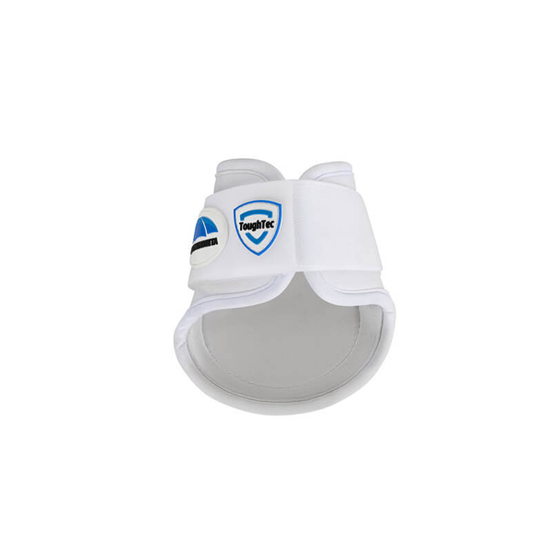 White Weatherbeeta Tough-Tec Prime Fetlock Boots with branded straps.