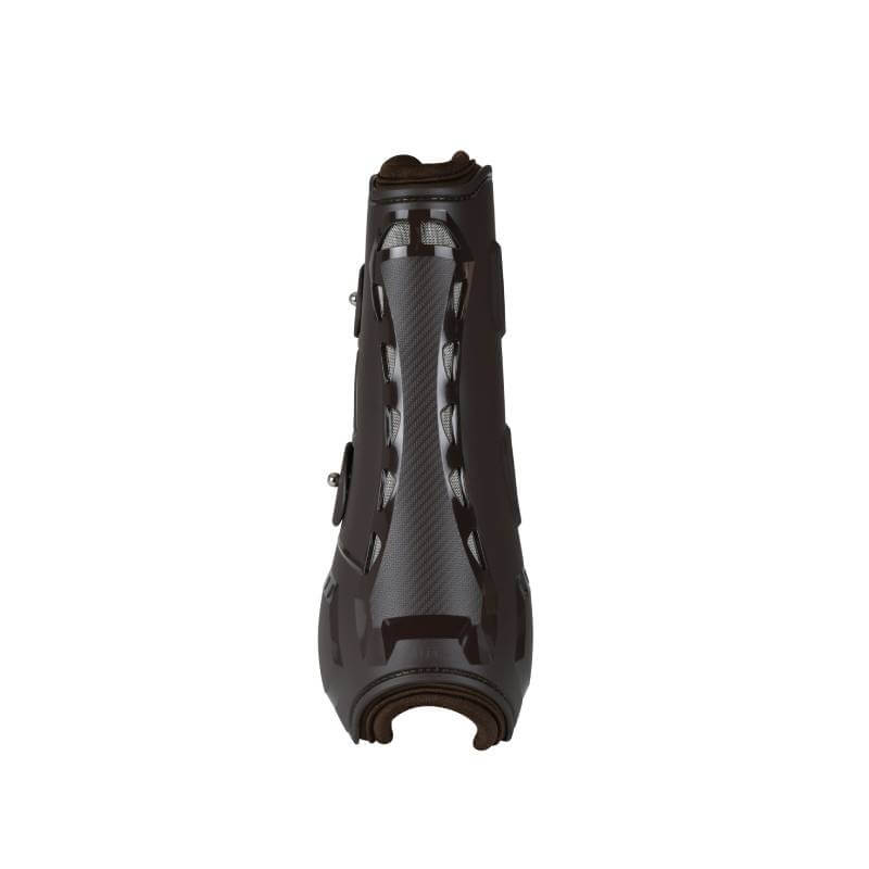 Weatherbeeta Tough-Tec Essential Open Front Boots Brown protect horse tendons.