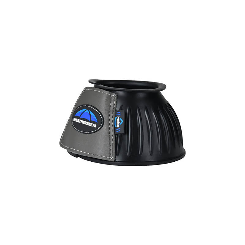 Weatherbeeta Tough-Tec Prime Rubber Bell Boots Black/Grey