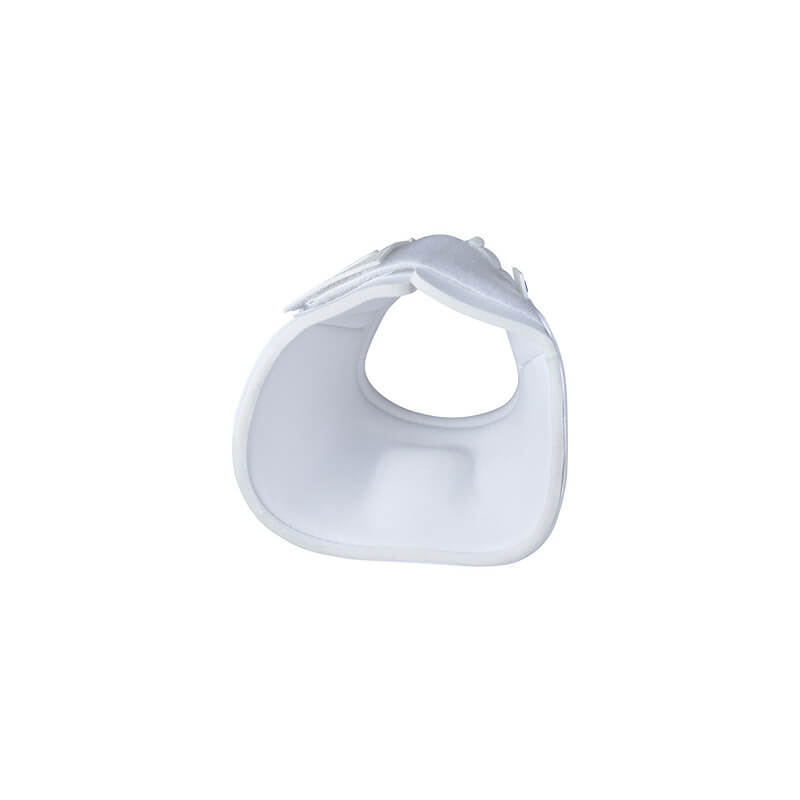 Weatherbeeta Tough-Tec Impact Bell Boots White protect horse hooves like a plastic wrist splint.