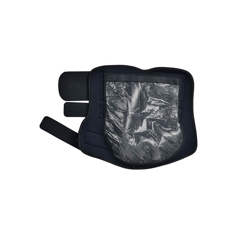 Weatherbeeta Therapy-Tec II Ultra Cool Ice Boots Black with mesh lining and Velcro straps.