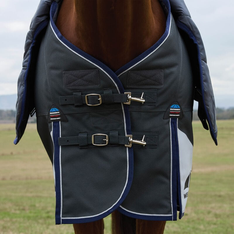 Weatherbeeta Comfitec Ultra Turnout Rug Detach-A-Neck Heavy Weight 360G Charcoal