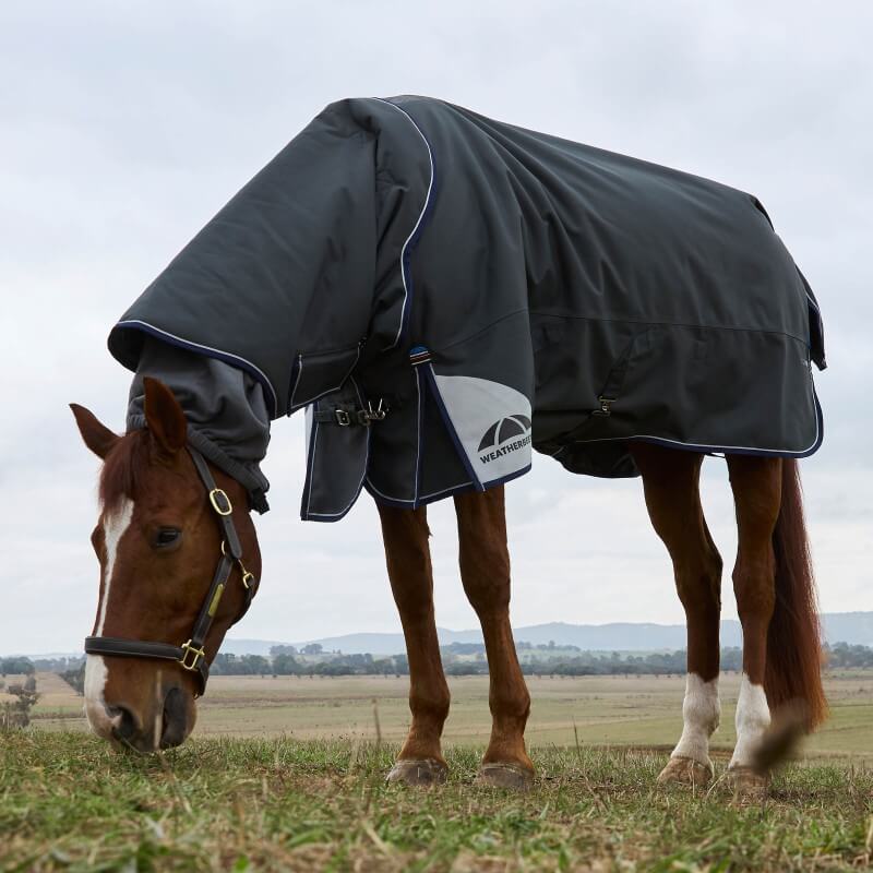 Weatherbeeta Comfitec Ultra Turnout Rug Detach-A-Neck Heavy Weight 360G Charcoal