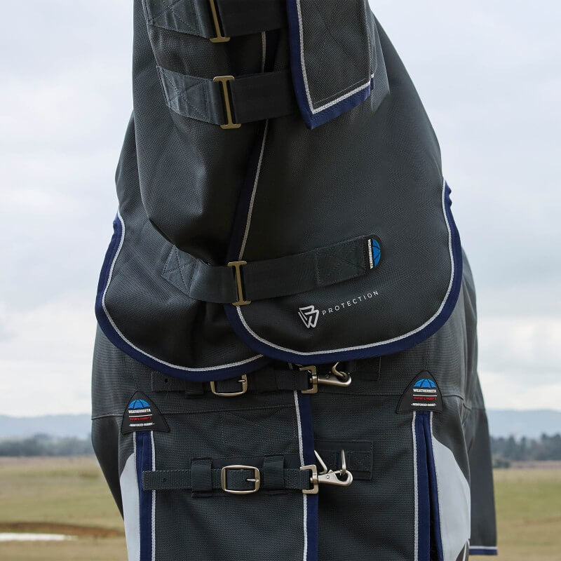 Weatherbeeta Comfitec Ultra Turnout Rug Detach-A-Neck Heavy Weight 360G Charcoal