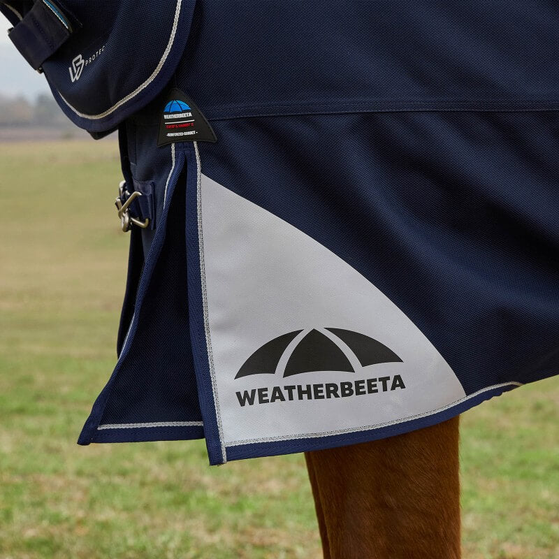 Weatherbeeta Comfitec Ultra Turnout Rug Detach-A-Neck Heavy Weight 360G Navy