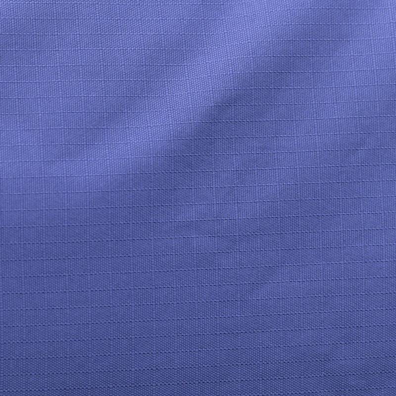 Close-up of Weatherbeeta Comfitec Essential Rug's navy 1200D ripstop grid fabric.