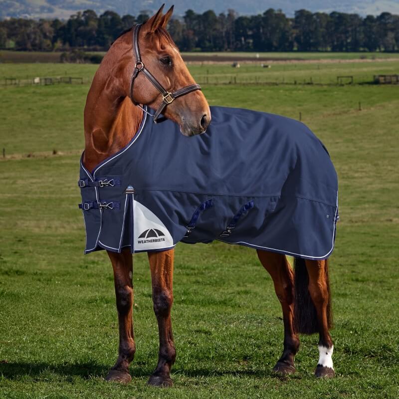 Weatherbeeta Comfitec Ultra Turnout Rug Standard Neck Medium Weight 220G Navy