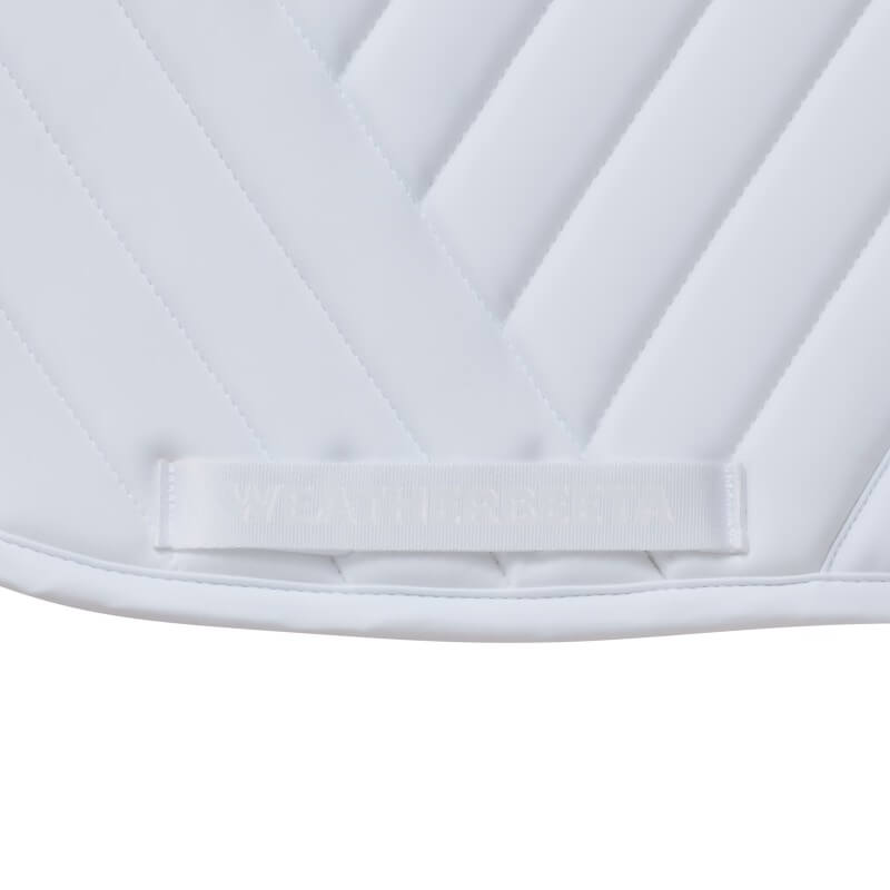Weatherbeeta Softshell Pro Grip Euro Jump Saddle Pad White