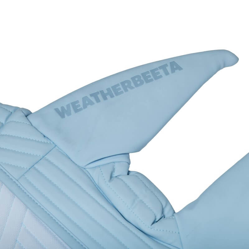 Weatherbeeta Softshell Quilted Ear Bonnet Mist Blue