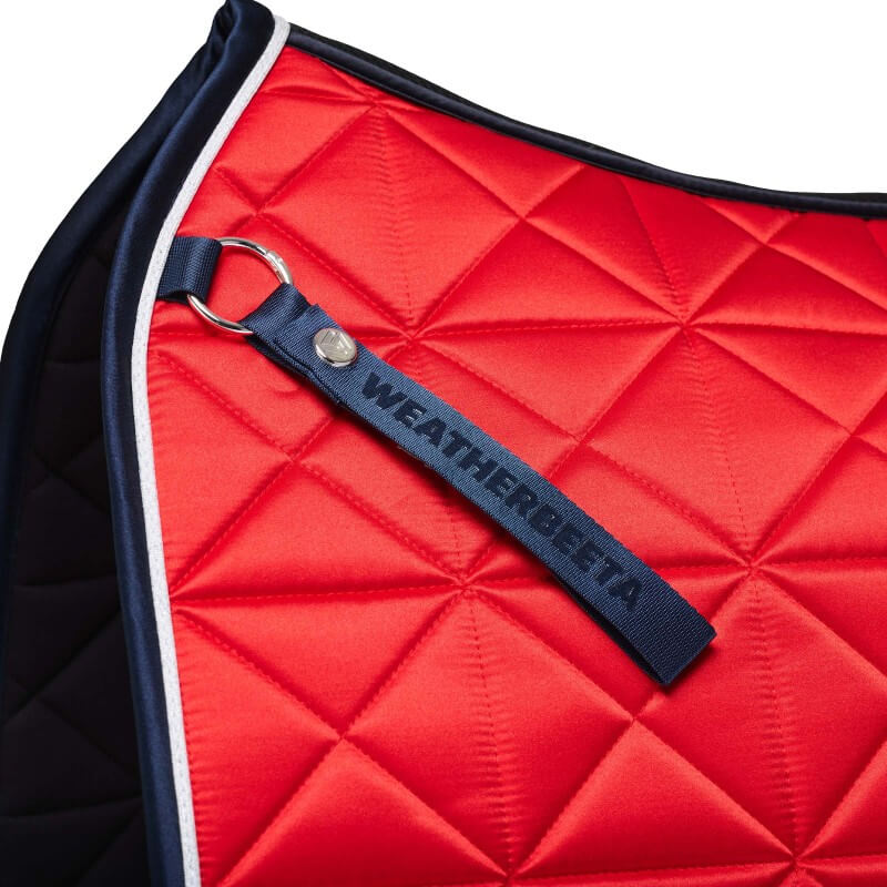 Weatherbeeta Satin Pro Air-Tec Dressage Saddle Pad Red
