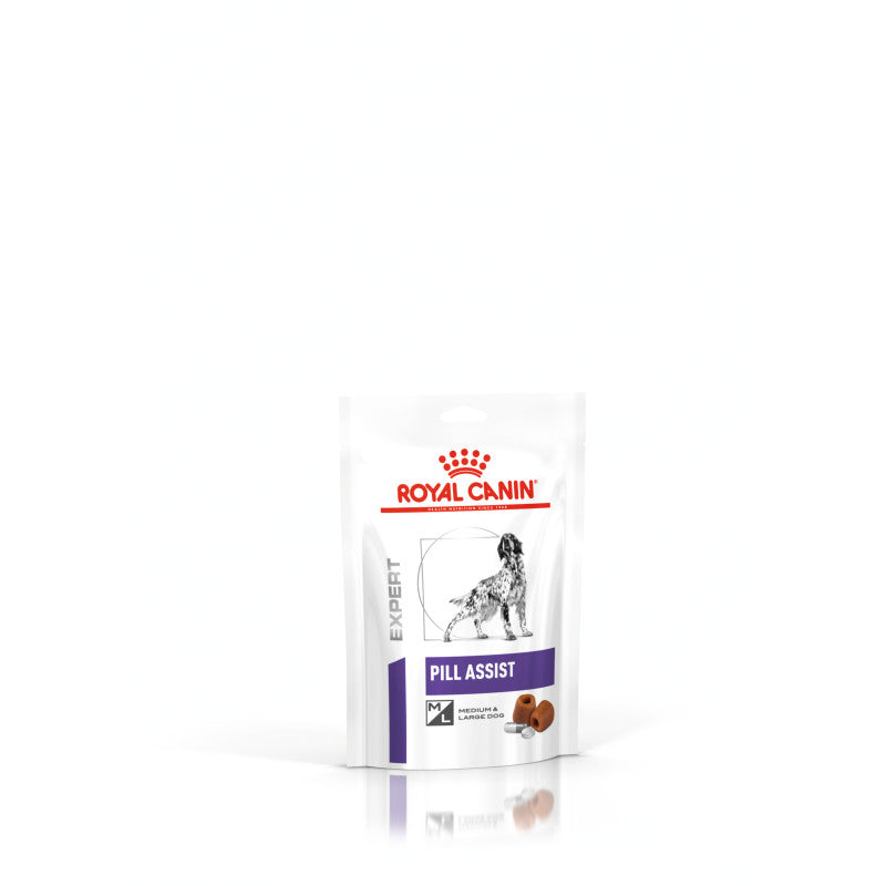Royal Canin Veterinary Pill Assist Large Dogs 224g, ideal for easy pill administration.