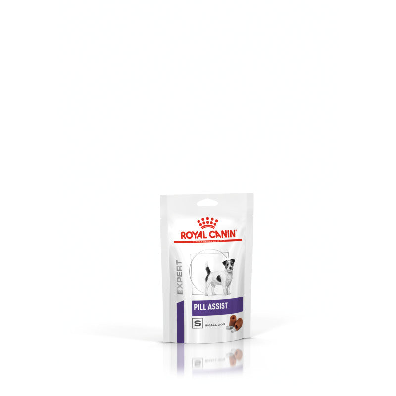 Royal Canin Veterinary Pill Assist Small Dogs 90g for easy pill administration for dogs.