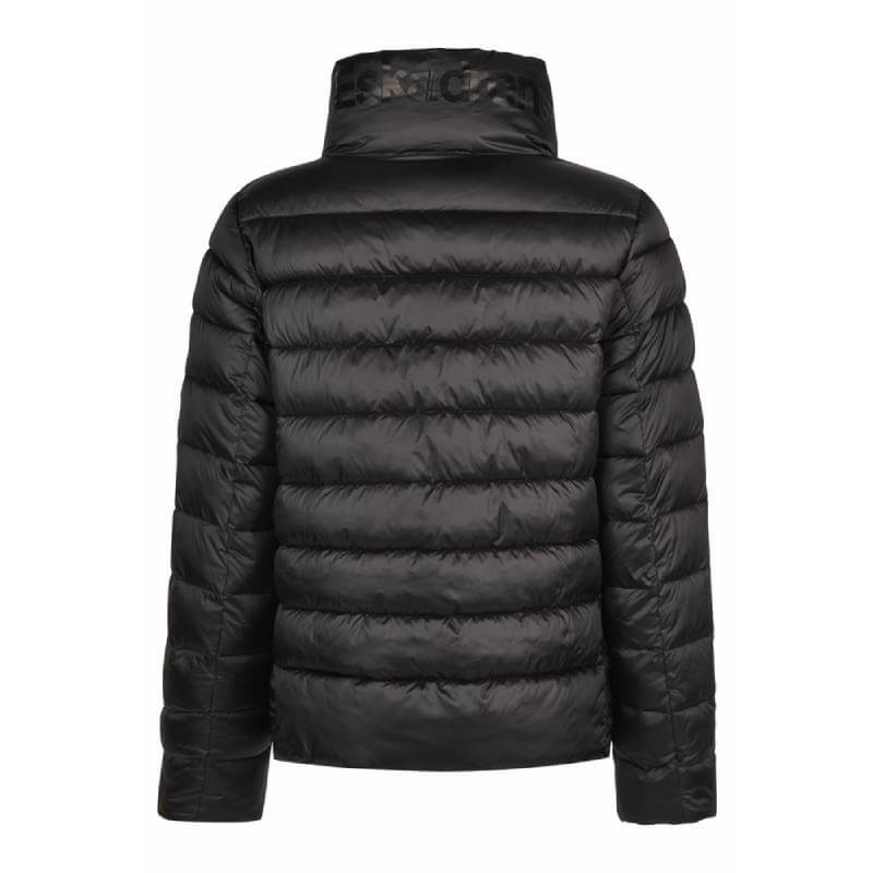 Eskadron Heritage Quilt Jacket Black—quilted nylon with front zipper and high collar.