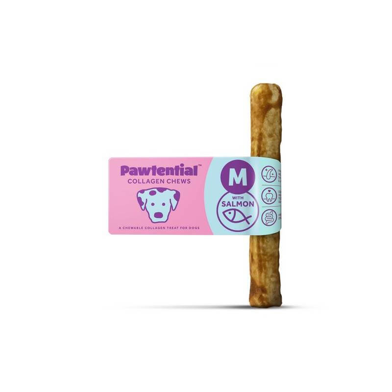 Pawtential Collagen Dog Chew Medium—collagen chews for dog joint health by Pawtential.