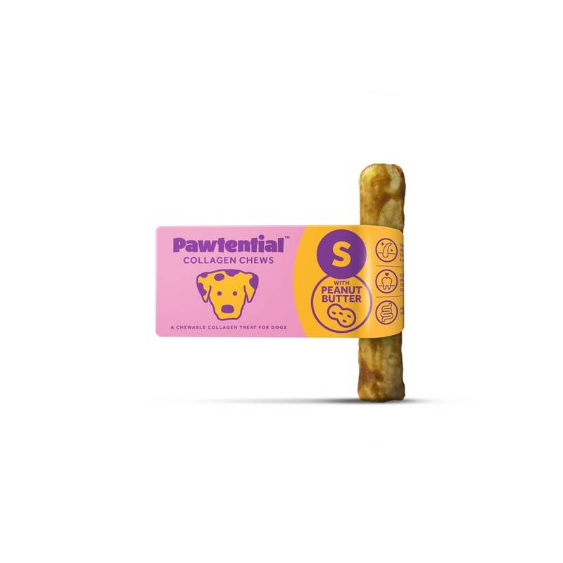 Pawtential Collagen Dog Chew Small—collagen chews for your dog's joint health.