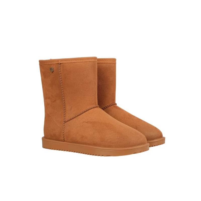 Hy Equestrian Hy Chisworth Waterproof Fleece Boot Adults Camel with Pro-Terrain soles.