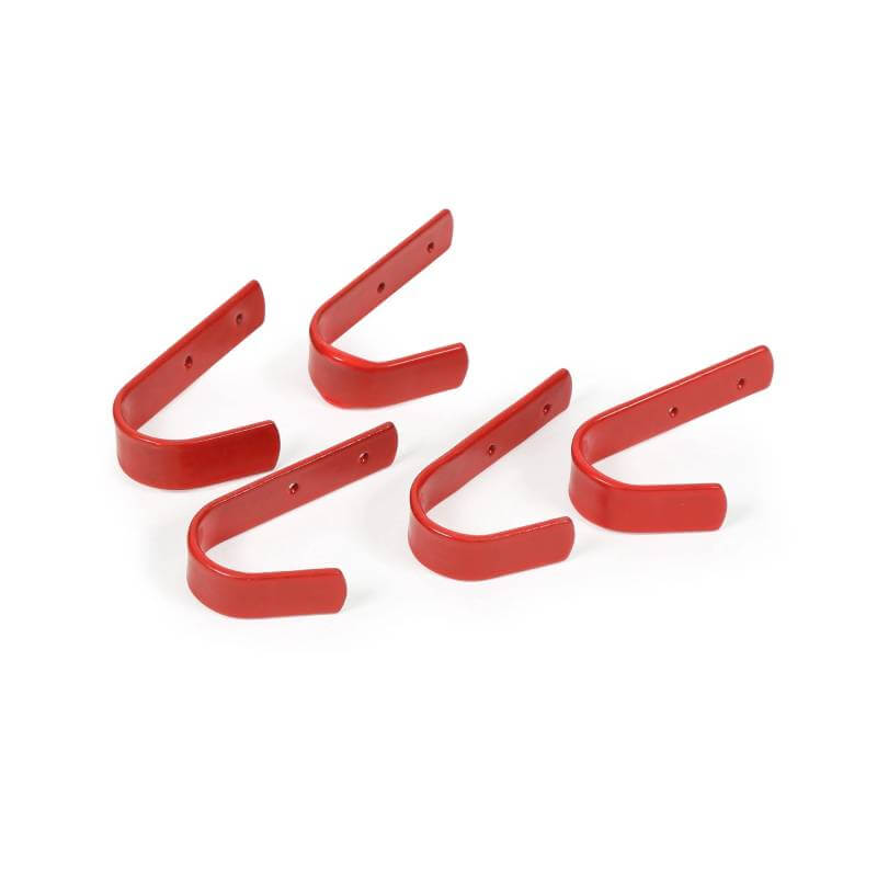 Shires Stable Hooks (set of 5) by Shires, displayed in two rows on a white background.