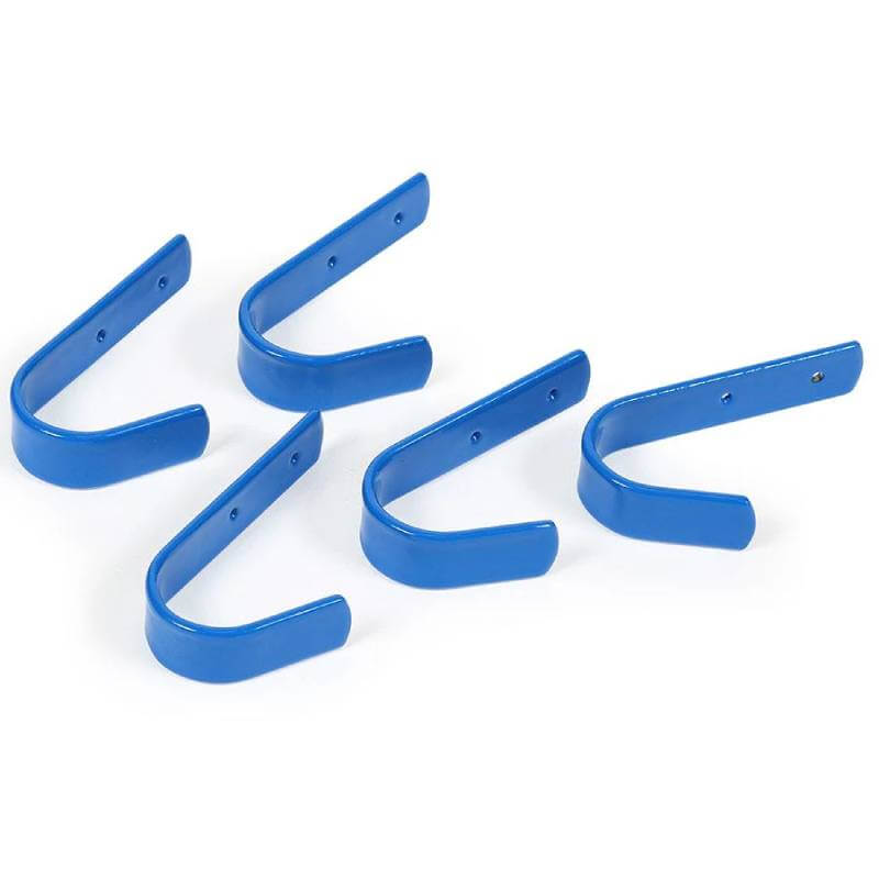 Shires Stable Hooks (set of 5) by Shires shown on a white background.
