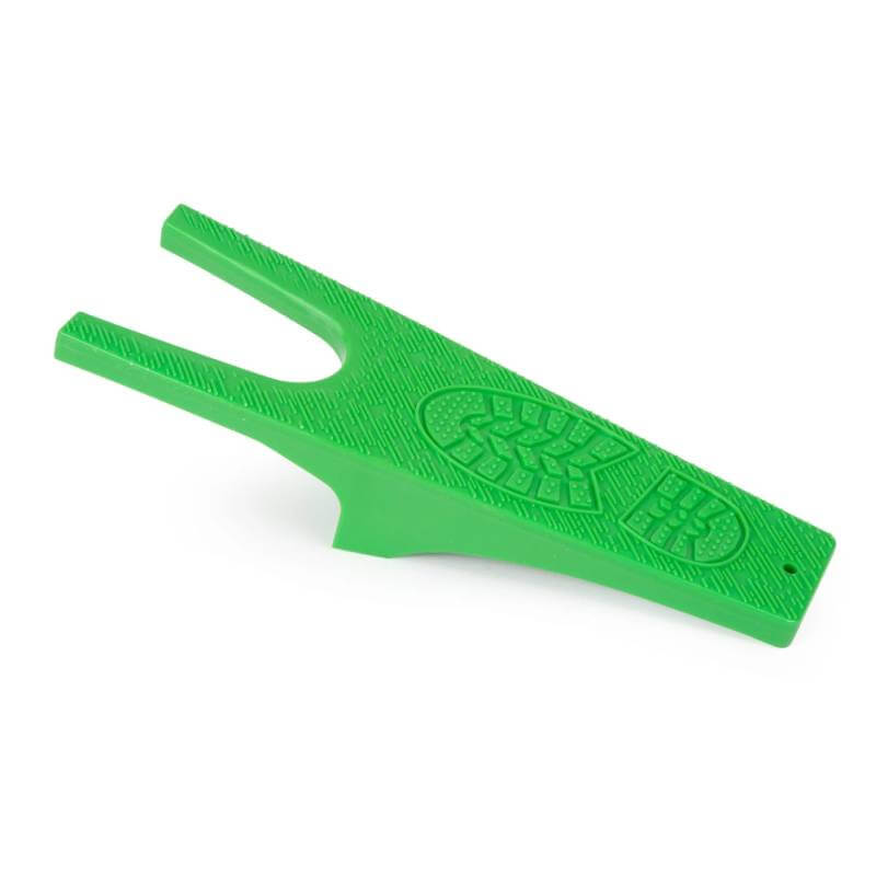 Shires Plastic Boot Jack with textured surface and forked grip for easy boot removal.