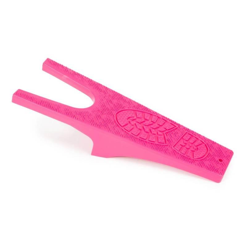 Shires Plastic Boot Jack by Shires features a tread pattern for easy, hands-free boot removal.