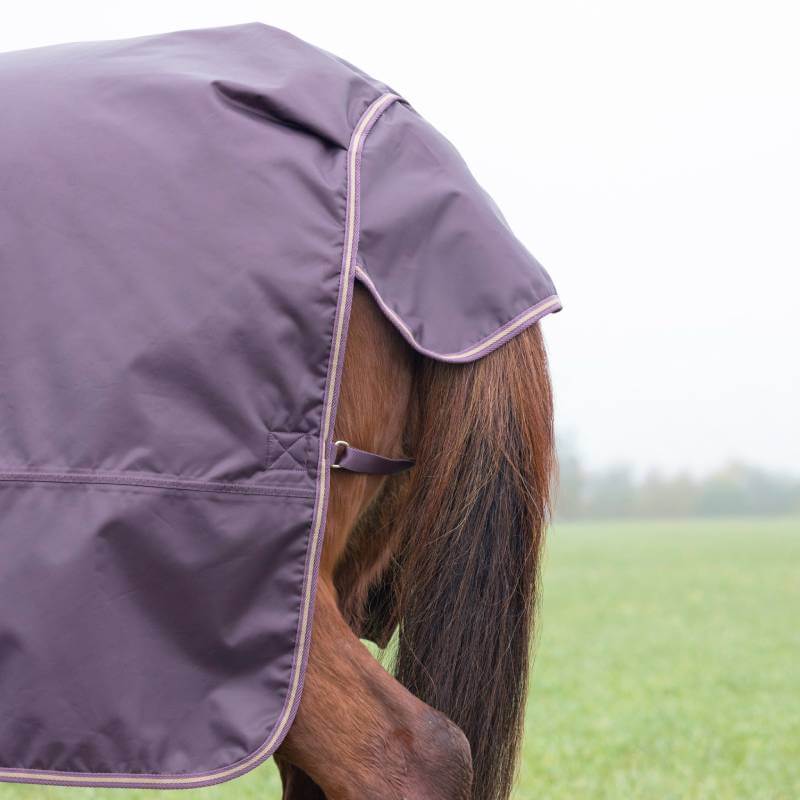 Shires Typhoon 100g Turnout Rug Standard Neck Black Cherry
