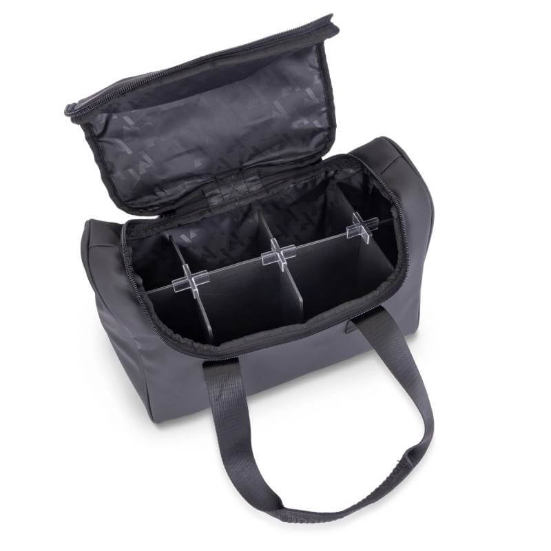 Aubrion React Grooming Kit Bag Black, ideal for storing all your grooming essentials.
