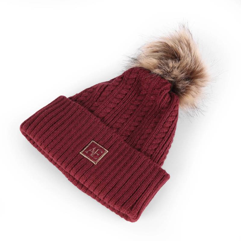 Aubrion Equestrian Knit Hat Port One Size