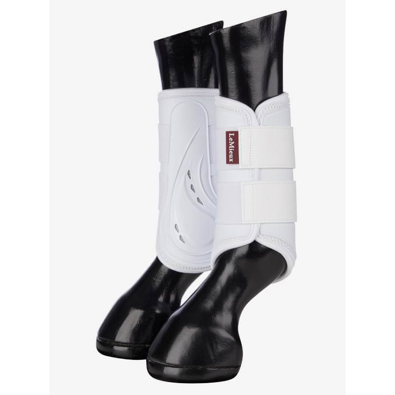 LeMieux ProShell Brushing Boot offers secure horse leg protection with Velcro fastening.