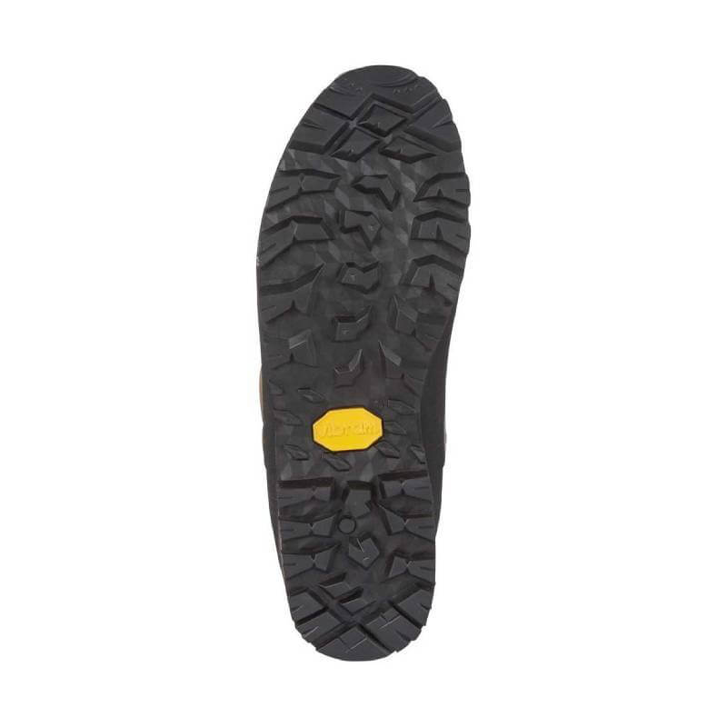 Le Chameau Mouflon 2.0 Extreme 12'' features a rugged black Vibram sole with yellow logo.