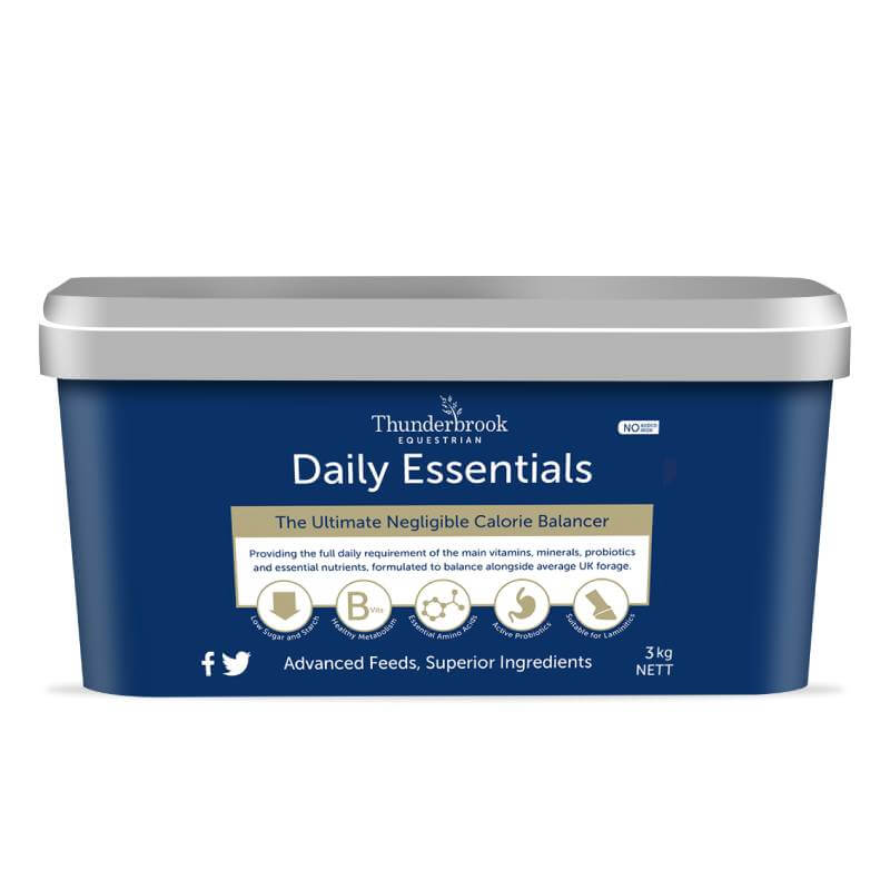 Thunderbrook Daily Essentials: vitamins & minerals for horse health by Thunderbrook.