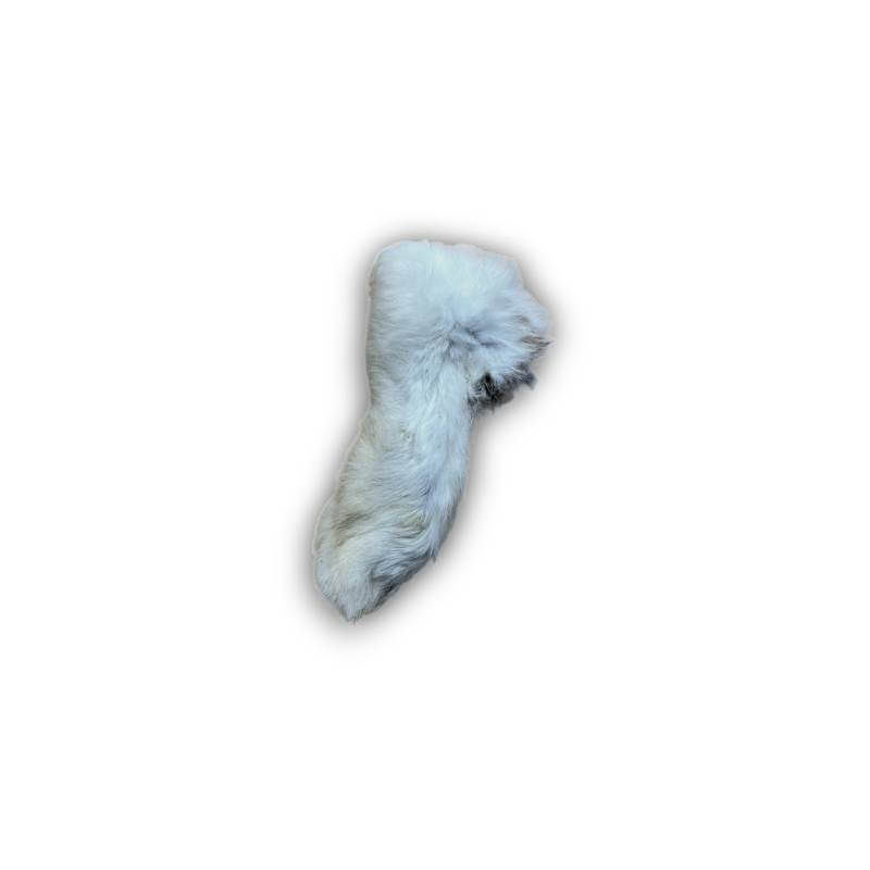 Anco Naturals Hairy Rabbit Feet 100g—single-protein dog treat for digestive health.
