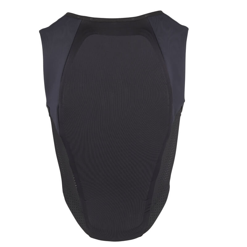 Racesafe Motion Lite Adult Back Protector Midnight by Racesafe, form-fitting mesh, rear view shown.