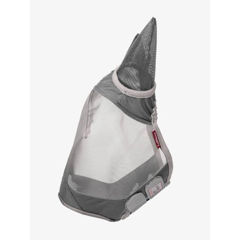 LeMieux Armourshield Pro Half Fly Mask Grey offers UV protection with durable mesh for dogs.