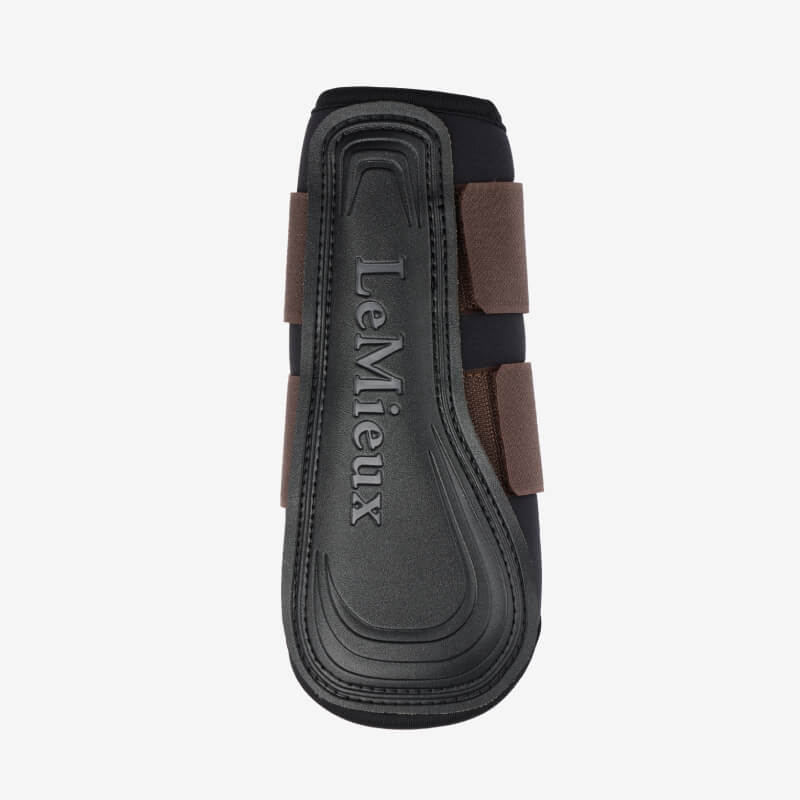 LeMieux Grafter Brushing Boot Brown offers excellent horse leg protection.