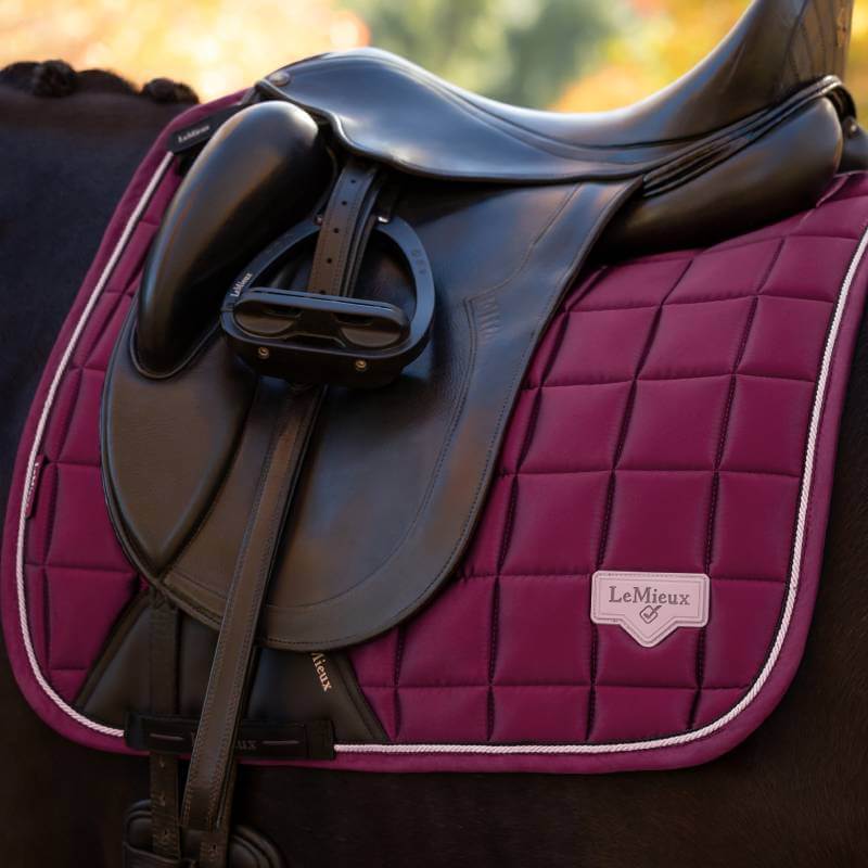 LeMieux Loire Classic Dressage Square Blackberry
