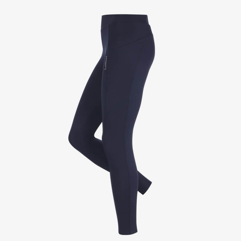 LeMieux Dani Sport Legging Navy shown on a white background.