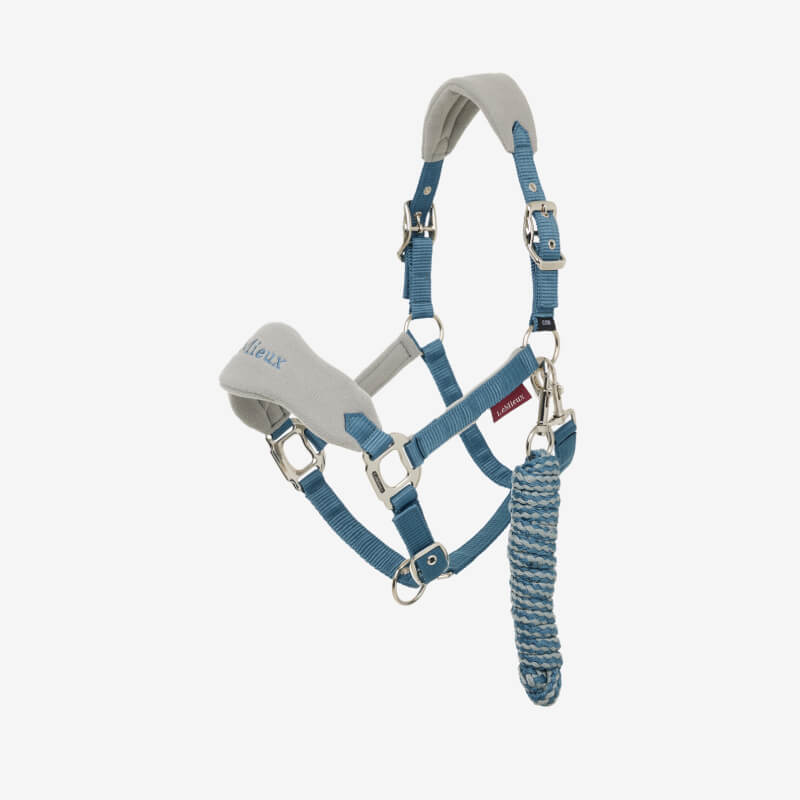 LeMieux Vogue Headcollar & Leadrope Ice Blue-Pet n Pony-LeMieux