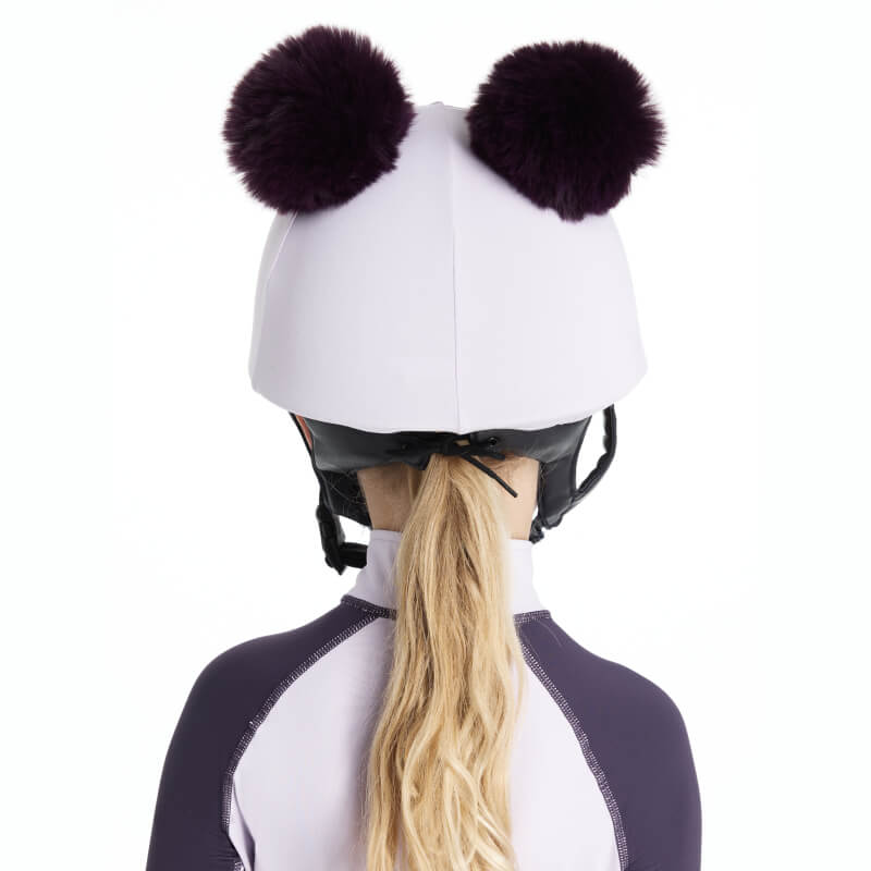 LeMieux Mini Double Pom Hat Silk Lilac