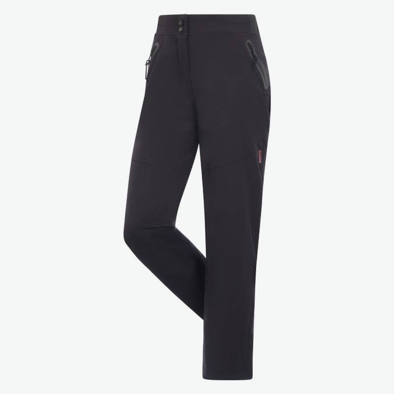 LeMieux Stormwear Waterproof Trousers Black with zip pockets and thermal fleece lining.