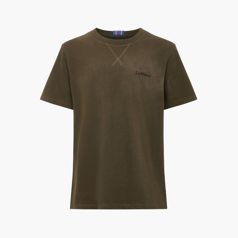 LeMieux Young Rider Boys T-Shirt Alpine with logo on left chest.