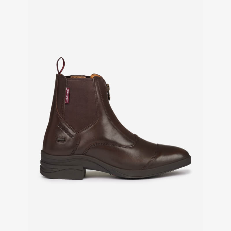 LeMieux Junior Zip Paddock Boot Brown
