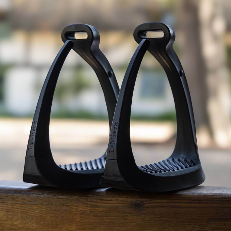 LeMieux VectorFlex Stirrups Black
