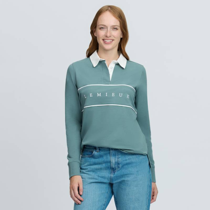 LeMieux Rochelle Rugby Shirt Aloe