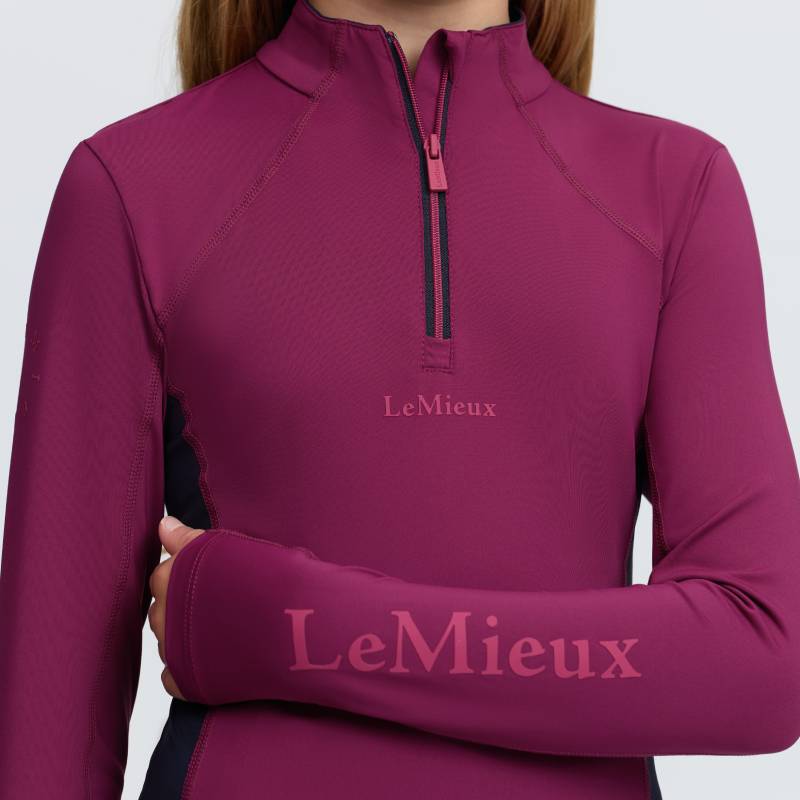 LeMieux Young Rider Classique Baselayer Blackberry