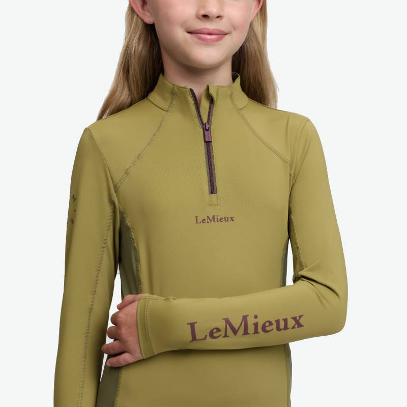 LeMieux Young Rider Classique Baselayer Gooseberry